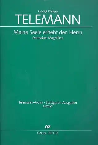 Meine Seele erhebt den Herrn für Soli (SATB), Chor und Instrumente Neuheit