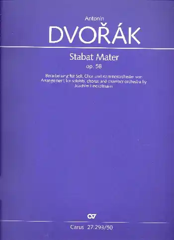 Stabat mater für Soli, gem Chor und Kammerorchester Preis Gesenkt