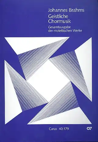 Geistliche Chormusik Gesamtausgabe der motettischen Werke Angebot