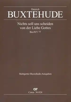 Nichts soll uns scheiden BuxWV77 Kantate für 3 Singstimmen (SAB), Preisreduziert