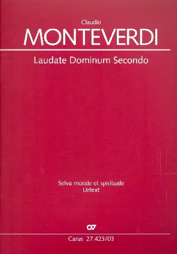 Highlight Laudate Dominum secondo für Soli, gem Chor, 2 Violinen und Bc (Instrumente ad lib)