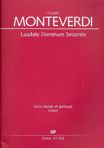 Kostenloser Rückversand Laudate Dominum secondo für Soli, gem Chor, 2 Violinen und bc (Instrumente ad lib)