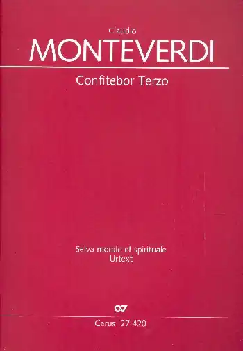 Sofort Bestellen Confitebor terzo für Soli, gem Chor und Bc (Instrumente ad lib)