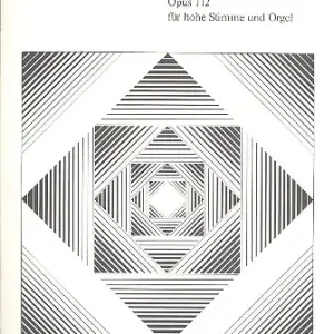 2 geistliche Lieder op.112 für hohe Singstimme und Orgel Solange Der Vorrat Reicht