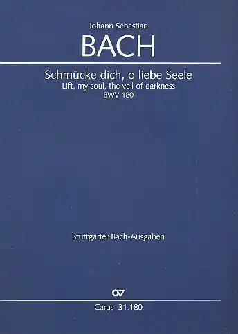 Schmücke dich o liebe Seele Kantate Nr.180 BWV180 Versand Am Gleichen Tag
