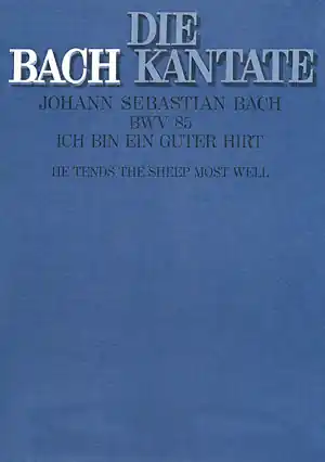 Ich bin ein guter Hirt Kantate Nr.85 BWV85 Begrenztes Angebot