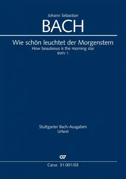 Angebot Wie schön leuchtet der Morgenstern Kantate Nr.1 BWV1