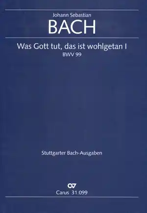 Was Gott tut das ist wohlgetan Kantate Nr.99 BWV99 Finale Aktion