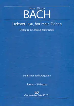 Neu Liebster Jesu hör mein Flehen für Soli (SATTB), 2 Violinen, 2 Violen