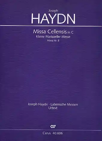 Missa cellensis C-Dur Hob.XXII:8 für Soli, gem Chor und Orchester Beliebt