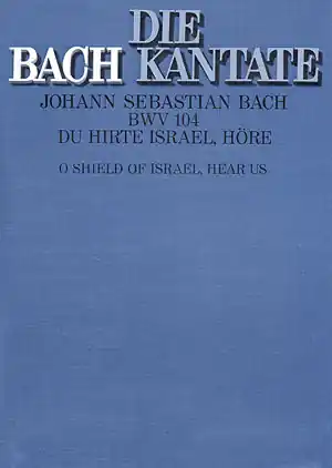 Jetzt Kaufen Du Hirte Israel höre Kantate Nr.104 BWV104