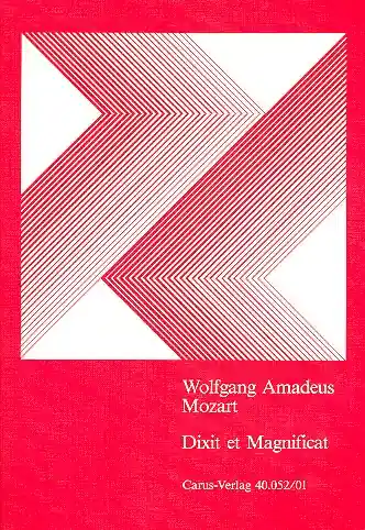 Preisknaller Dixit et magnificat KV193 für Soli (SATB), Chor und Orchester