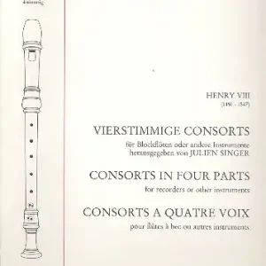 Bestseller Vierstimmige Consorts für Blockflöten oder andere Instrumente