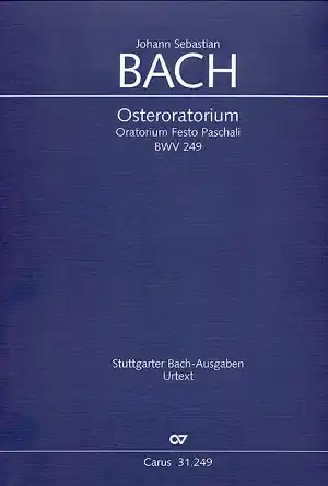 Garantierte Lieferung Osteroratorium BWV249 (2. Fassung) für Soli, Chor und Orchester