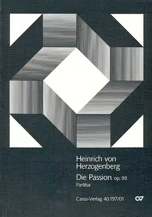 Die Passion op.93 für Soli, Chor, Streicher, Harmonium, Gemeinde und Orgel Sale