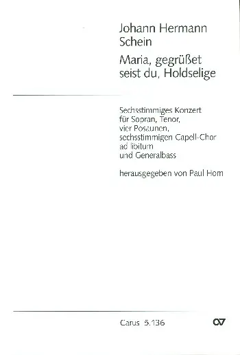 Rabatt DIALOG MARIA, GEGRUESSET SEIST DU, HOLD-