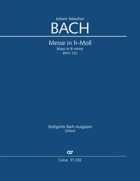 Messe h-Moll BWV232 für Soli, gem Chor und Orchester Neue Kollektion
