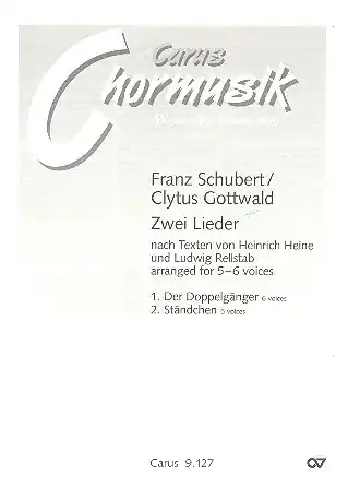 Top-Angebot 2 Lieder für 5-6 Stimmen (gem Chor) a cappella