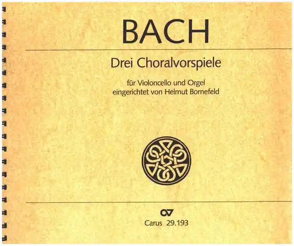 Top-Preis 3 Choralvorspiele für Violoncello und Orgel