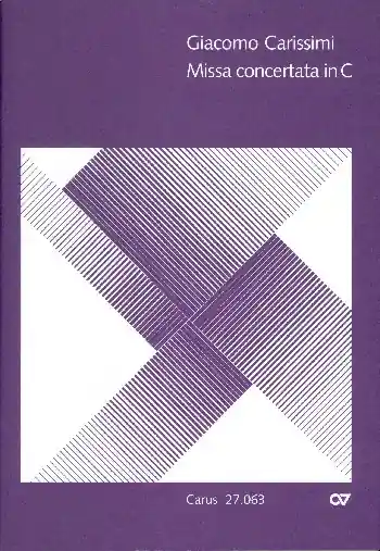 Beliebt Missa concertata in C für Soli, 2 Violinen und Bc, gem Chor ad lib