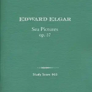 Kostenloser Versand Sea Pictures op.37 for voice and orchestra