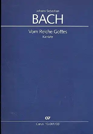 Sofort Bestellen Vom Reiche Gottes für Soli, gem Chor und Orchester