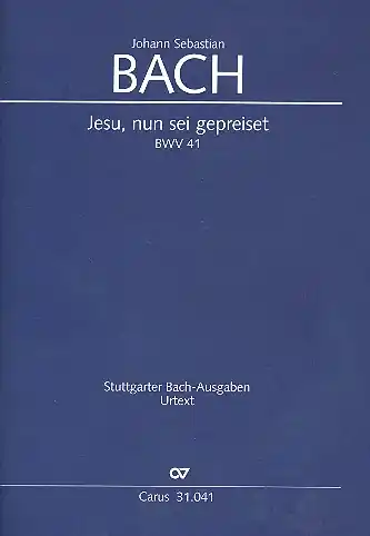Meistverkauft Jesu nun sei gepreiset Kantate Nr.41 BWV41