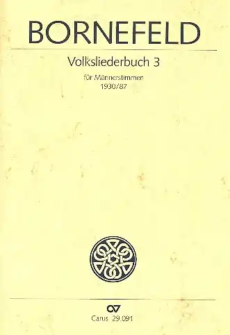 Echt Volksliederbuch Band 3 für Männerchor a cappella