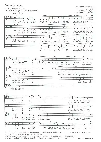 Salve Regina op.107,4 für gem Chor a cappella Jetzt Kaufen