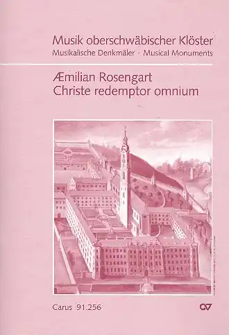 Christe redemptor omnium für Soli, gem Chor und Orchester Bestpreis