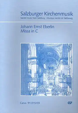 Finale Aktion Missa C-Dur für Soli, gem Chor, Orgel und Orchester