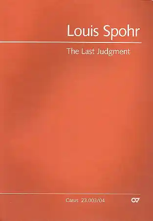 The last Judgment for soli, mixed chorus and orchestra Neue Kollektion
