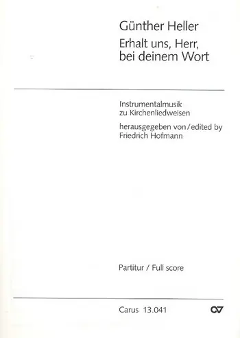 Preisknaller Erhalt uns Herr bei deinem Wort für 2 Trompeten, 2 Posaunen (Posaune und Tuba) und Orgel