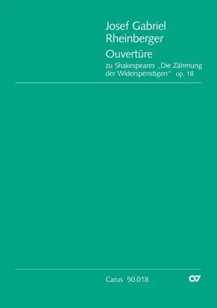 Ouvertüre op.18 für Orchester Partitur Bestpreis