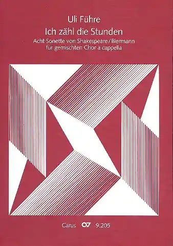 Ich zähl die Stunden für gem Chor a cappella Partitur Rabatt