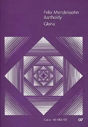 Markenprodukt Gloria Es-Dur für Soli, gem Chor und Orchester