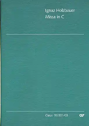 Echt Missa C-Dur für Soli (SATB), gem Chor und Orchester