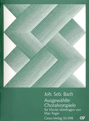 Neu Im Sortiment Ausgewählte Choralvorspiele für Klavier