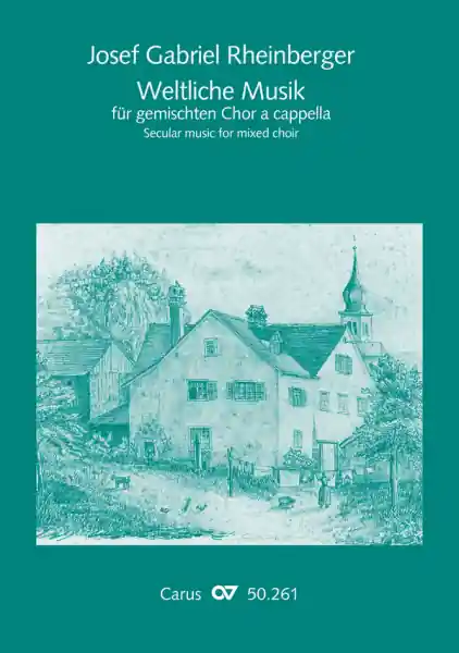 Weltliche Musik für gem Chor a cappella, Partitur Rabatt