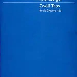 12 Trios op.189 für Orgel Neue Kollektion