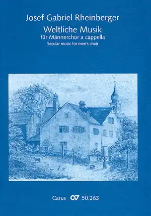 Sofort Bestellen Weltliche Musik für Männerchor a cappella