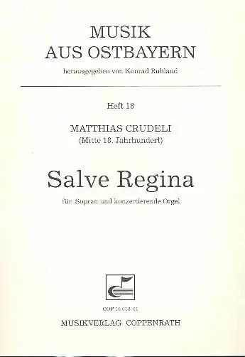Salve Regina für Sopran und konzertierende Orgel Sofort Bestellen