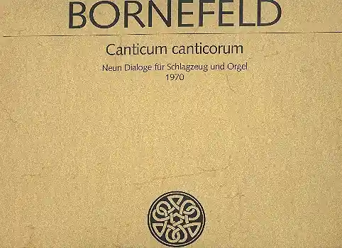 Top-Seller Canticum canticorum für Schlagzeug und Orgel