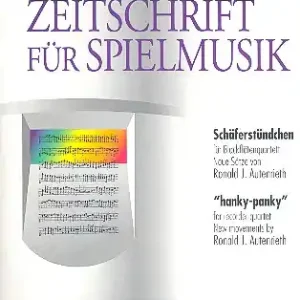 Schäferstündchen für 4 Blockflöten (SATB) Preiswert