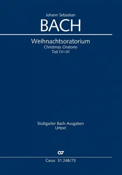 Sichere Zahlung Weihnachtsoratorium BWV248 Kantaten 4-6 für Soli, gem Chor und Orchester