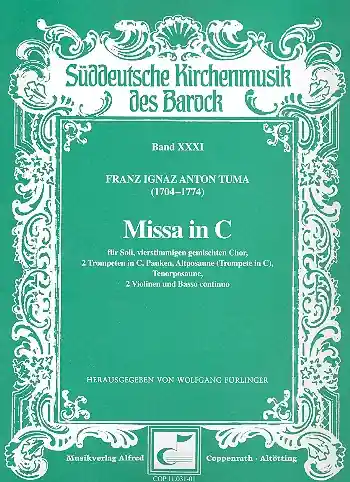 Günstig Missa C-dur für Soli, Chor und Orchester