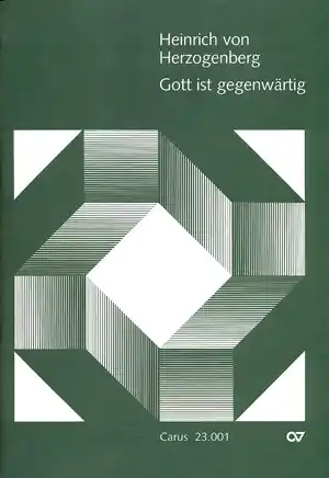 Gott ist gegenwärtig op.106 für gem Chor, Gemeinde und Instrumente Billig