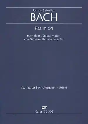 Ausverkauf Tilge Höchster meine Sünden BWV1083 für Sopran, Alt, 2 Violinen, Viola und Bc