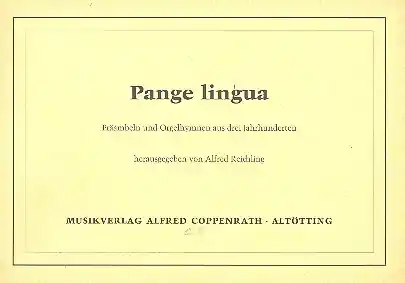 Pange lingua für Orgel Sichere Zahlung