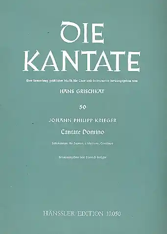 Cantate Domino für Sopran, 2 Violinen und Bc Aktuell